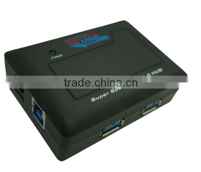 high speed 4 port USB 3.0 Hub with usb cable adapter splitter for computer laptop PC