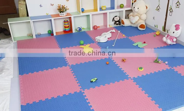EVA gym interlock anti-slip foam mat