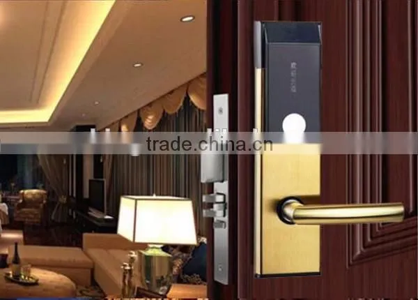 Anti theft hotel door keyless lock