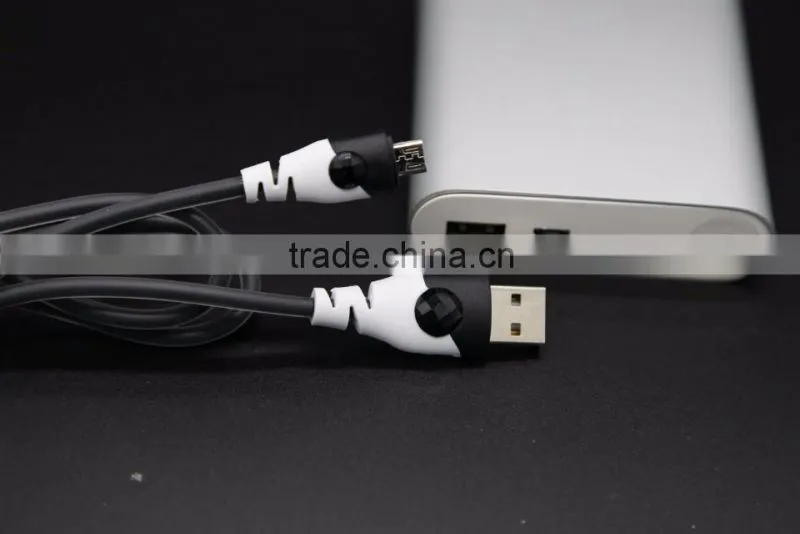 Wholesale price for Samsung micro usb charging cable usb charger with led light, candy colors
