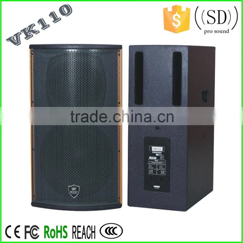 10 inch 2 way full range audio speaker VK110