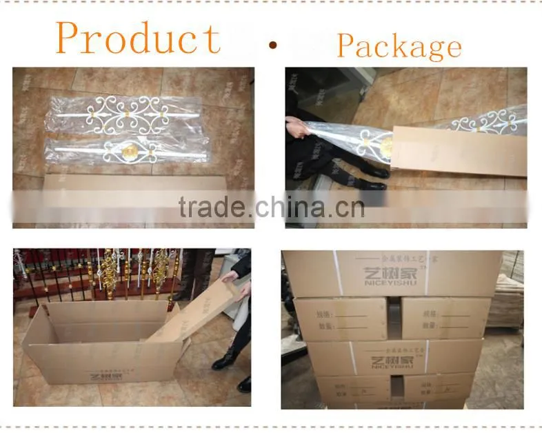 Wrought iron stair railing panels , stair handrail , wrought iron stair railing on Alibaba online shopping