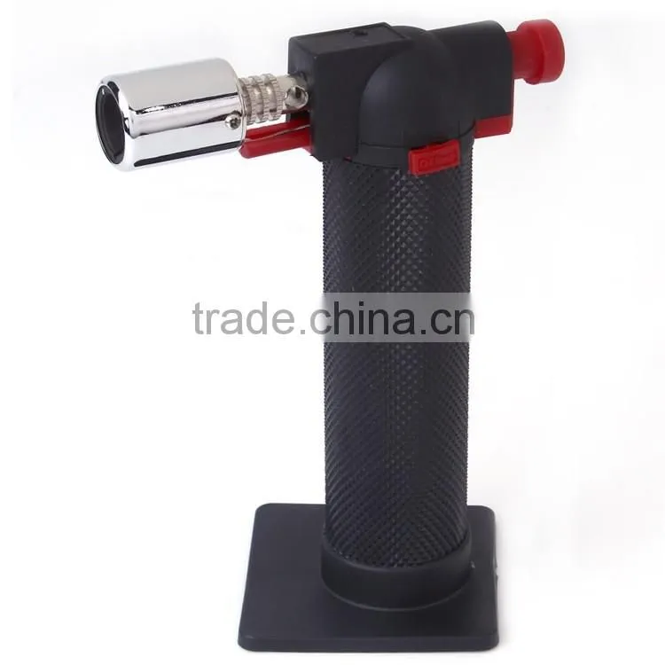 Portable Butane Gas Torch Lighters Blow Kitchen Chef Culinary Cooking Welding Jet Flame Burner Camping EK-016