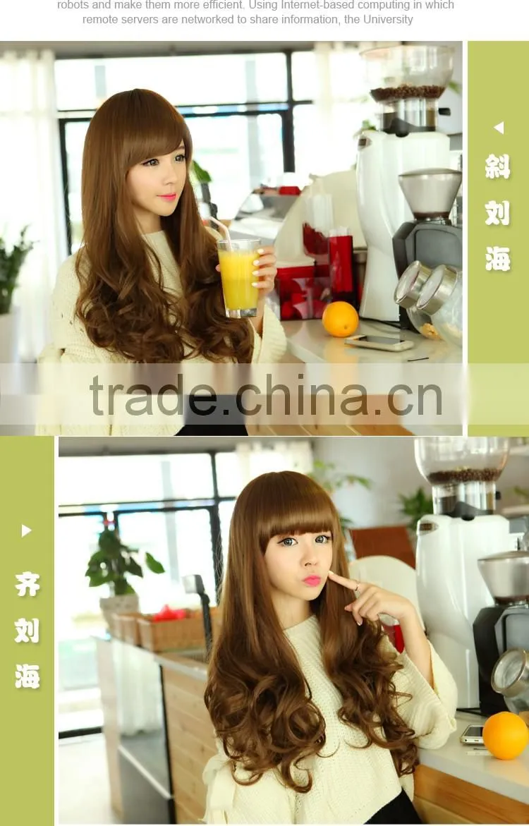 Ombre Synthetic Wig Synthetic Mustache Wig Sexy Synthetic Wigs