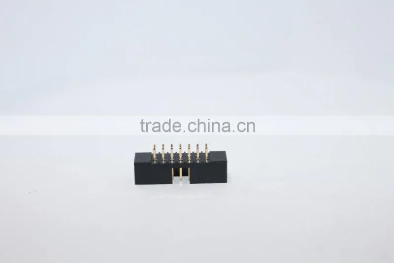 Box Header 2.54mm V/T black 10~40pin
