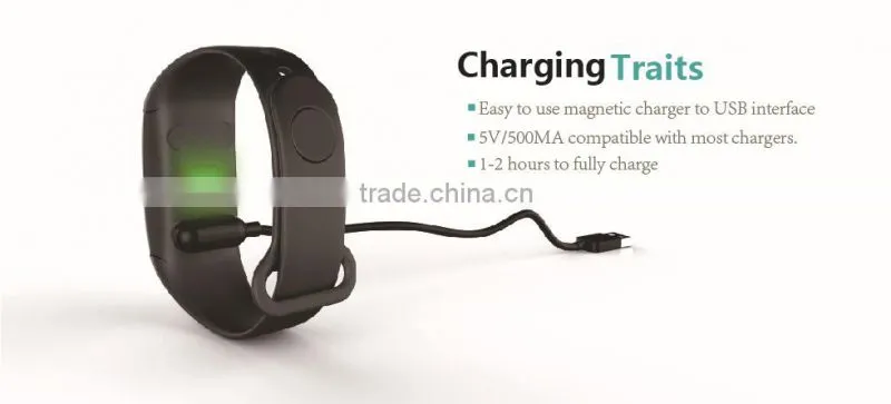 waterproof strapless wristband heart rate monitor