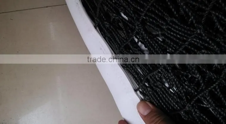 High Quality PE polytene 2.5mm Tennis Nets professional Tennis Net polyethylene tennis blocking