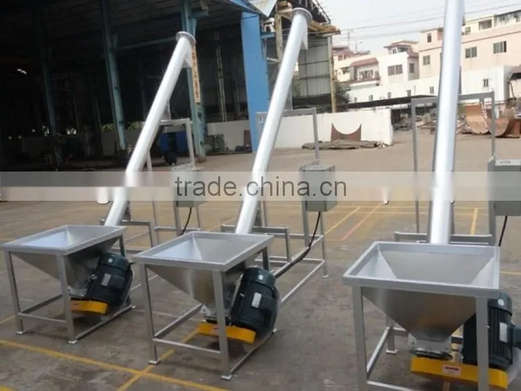 Feeder machine,hopper screw feeder,Inclining Conveyor Structure