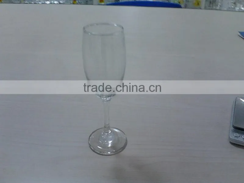 Mouth blown champagne wine glass with cheap price