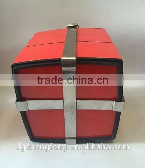 Vintage Insulated Melamine Stainless Steel Tiffin Bento Box Tiered Stacked Lunch Box Container