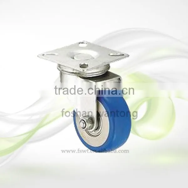 PVC High Quality 50mm Furniture Adjustable Small Caster Wheel