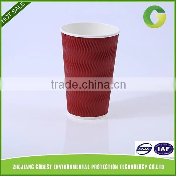 GoBest Disposable custom logo large Paper Cup