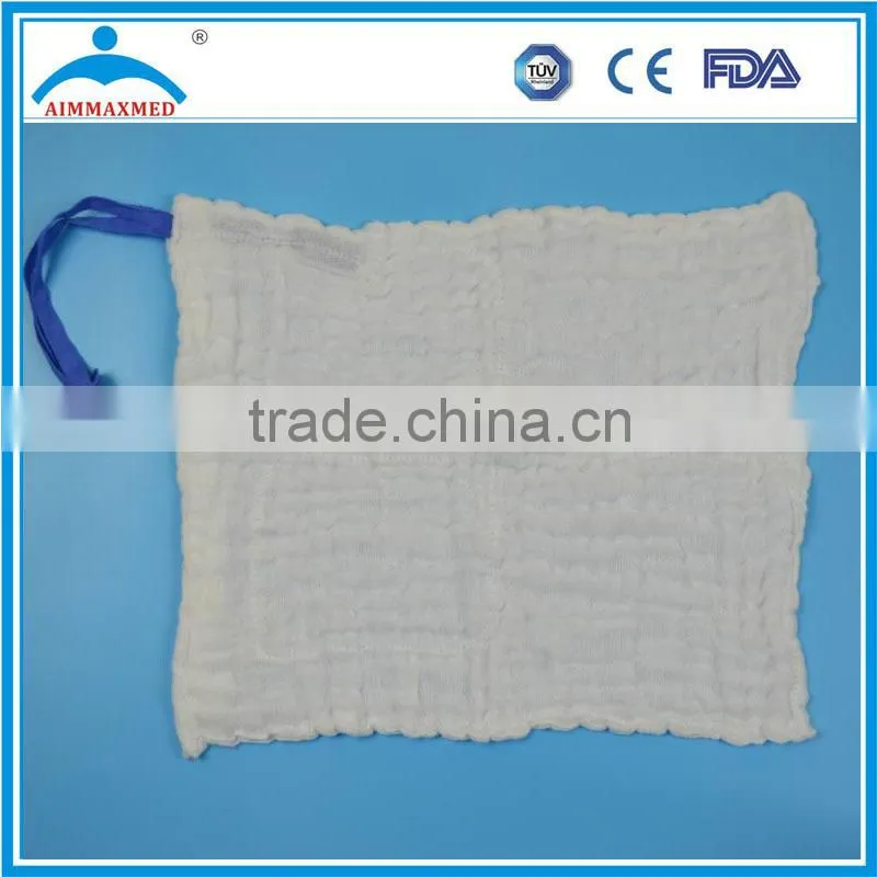 Medical Surgical Compress high absorbency 100% cotton gauze sponge/swab