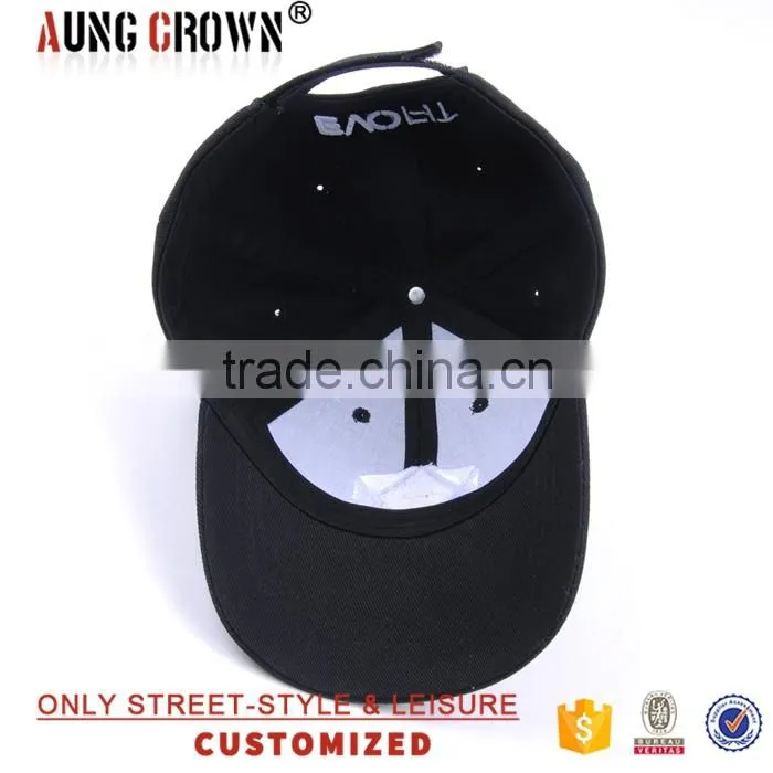 3d baseball cap custom logo cap