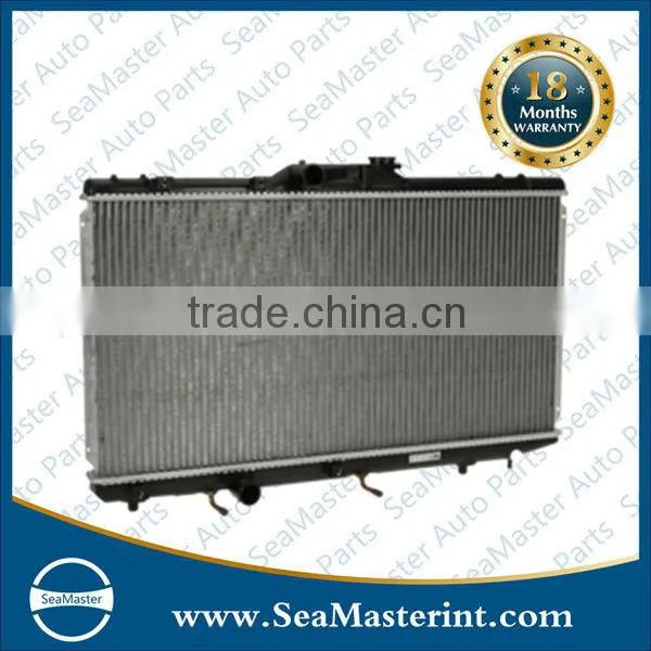Aluminum Radiator for Toyota Corolla 1.8L 2428-26 AT/2428-26 MT OEM No. 646281/646321 600X350X26