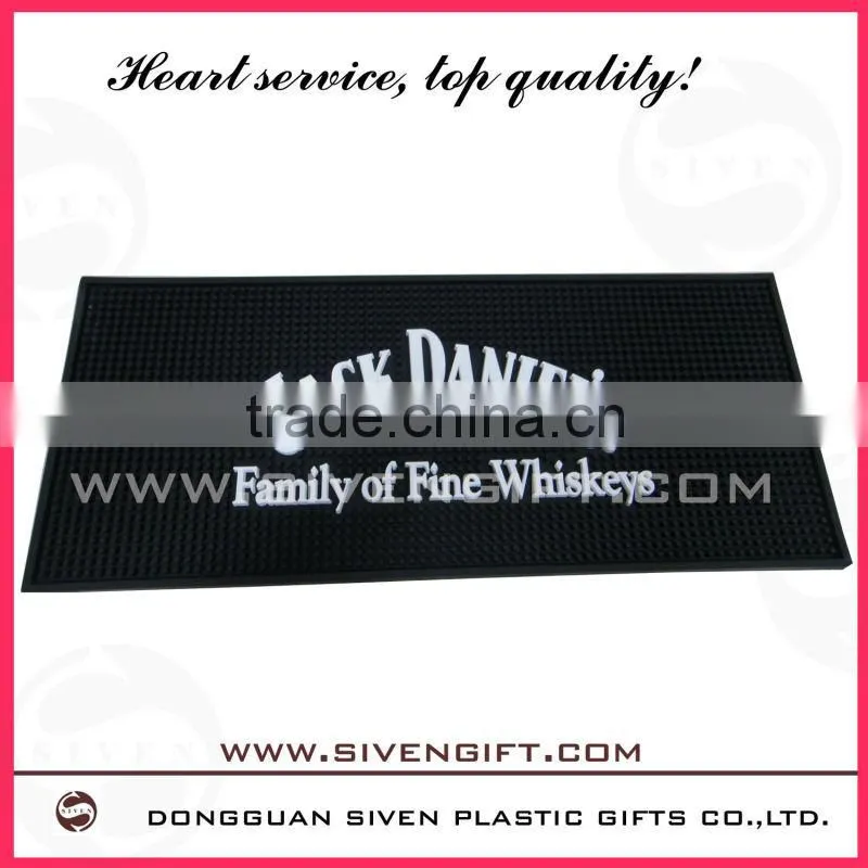 OEM personalzed neoprene pvc bar mat