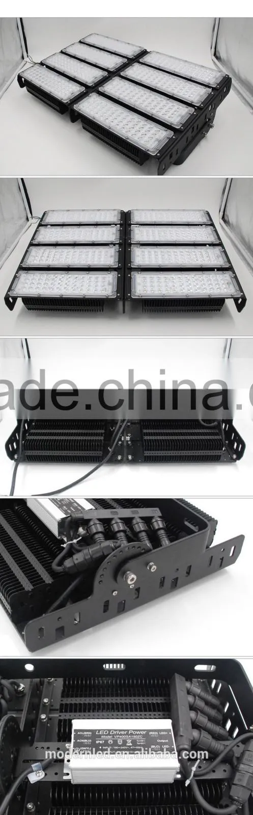 outrdoor thunder and typhoon proof stadium led light 150w led shoe box light