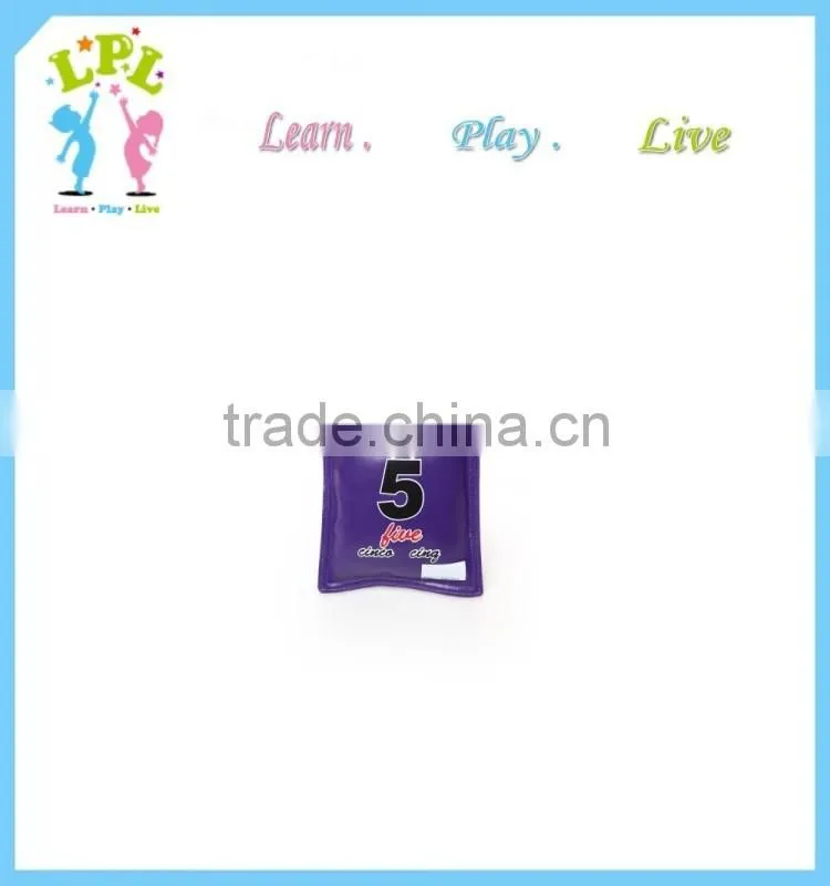 Customized logo printing rectangle hacky sack, best toy for kid game