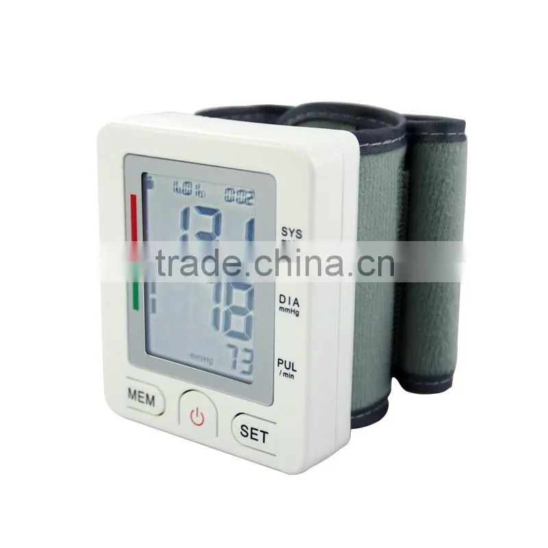 On-time Delivery Wrist Blood Pressure Monitor with 2x90 memory