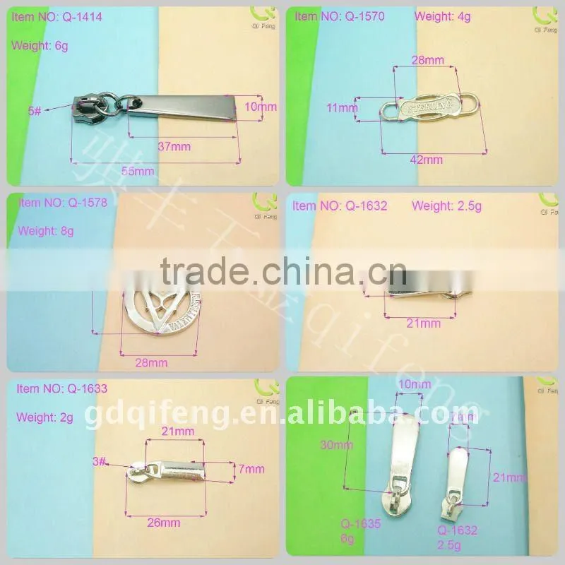 metal zipper puller z-043 round shape puller