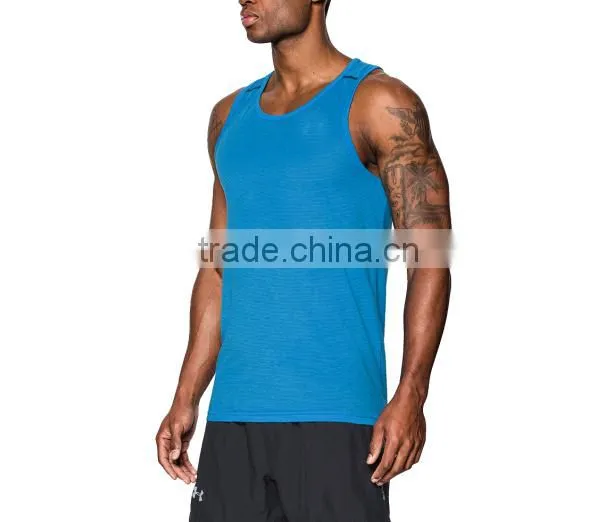 Wholesale bodybuilding custom running gym singlet for men