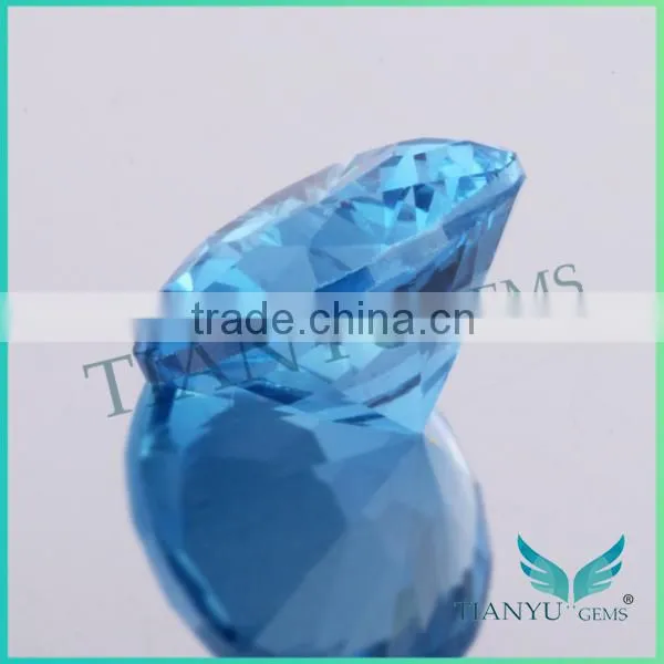 Factory wholesale price round diamond shape dark violet spinel 109#