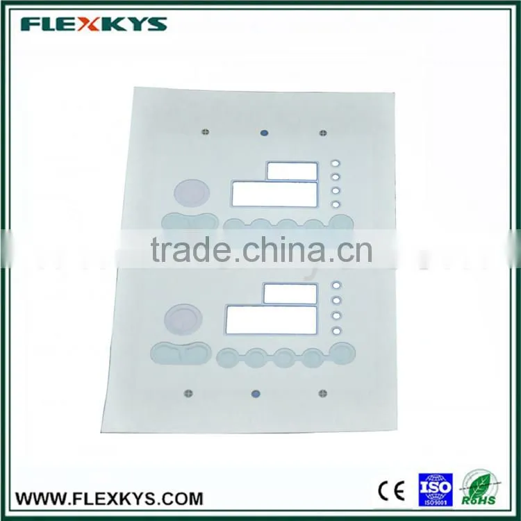 High Quality Custom Prototype Graphic Overlay for Industrial Control Equipment