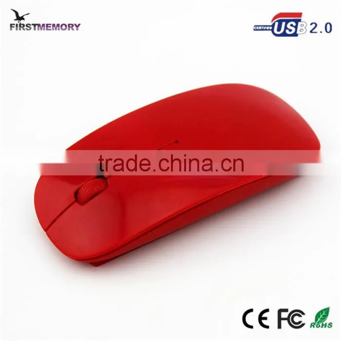 2017 Colorful 2.4 GHz Wireless Ultra Thin computer mouse 1600DPI