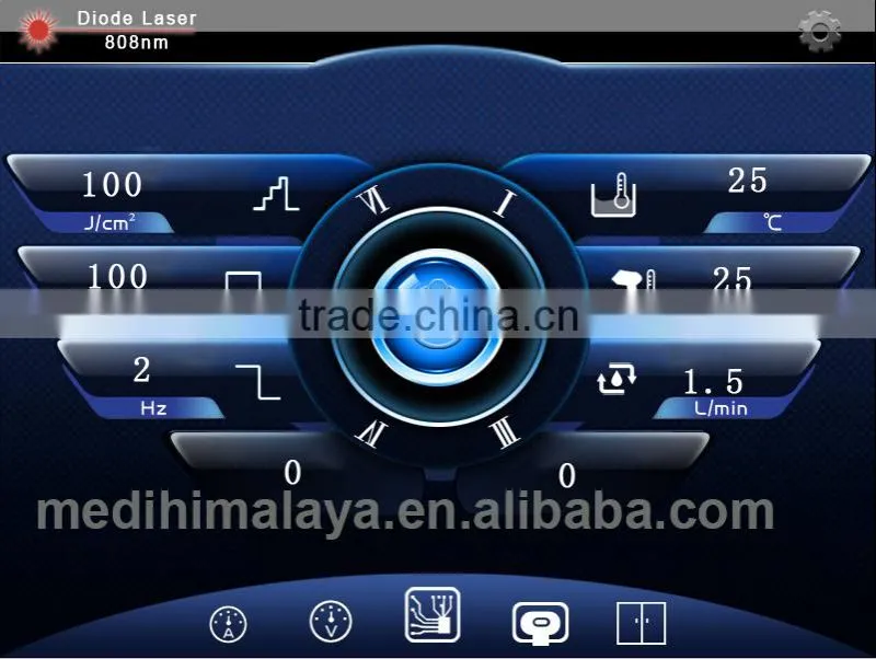 selling diode laser epilator 808nm reliable device brand Himalaya