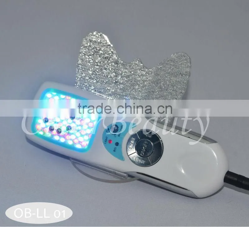 (CE Proof) Face Tightening Skin Care LED Light with Microcurrent PDT LL 01