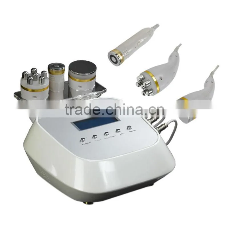 Home design portable rf cavitation slimming beauty product with 5mhz multipolar rf,5mhz bipolar rf and 40k cavitation