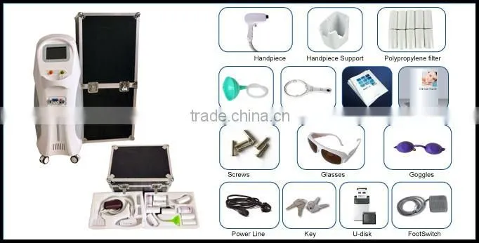Vertical professional laser 808nm hair removal diode/ laser diode 808nm with CE,ROHS
