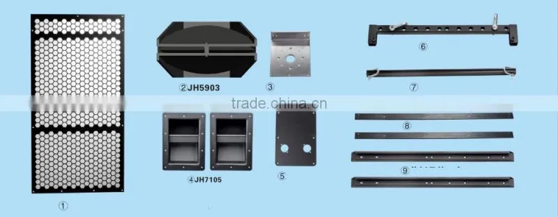 hardware for make ACRSII line array speaker