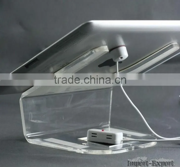 ipad crystal security display stand