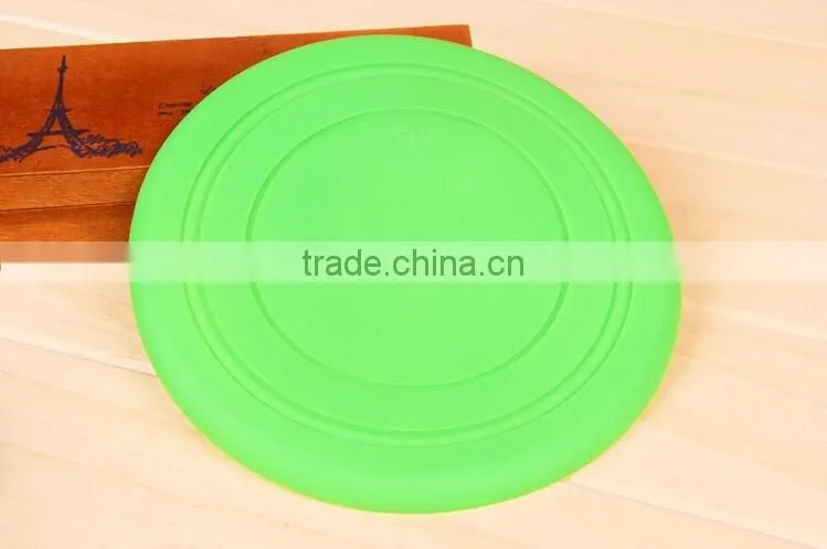 soft frisbee rubber Flying Disc pet Flyer silicone frisbee