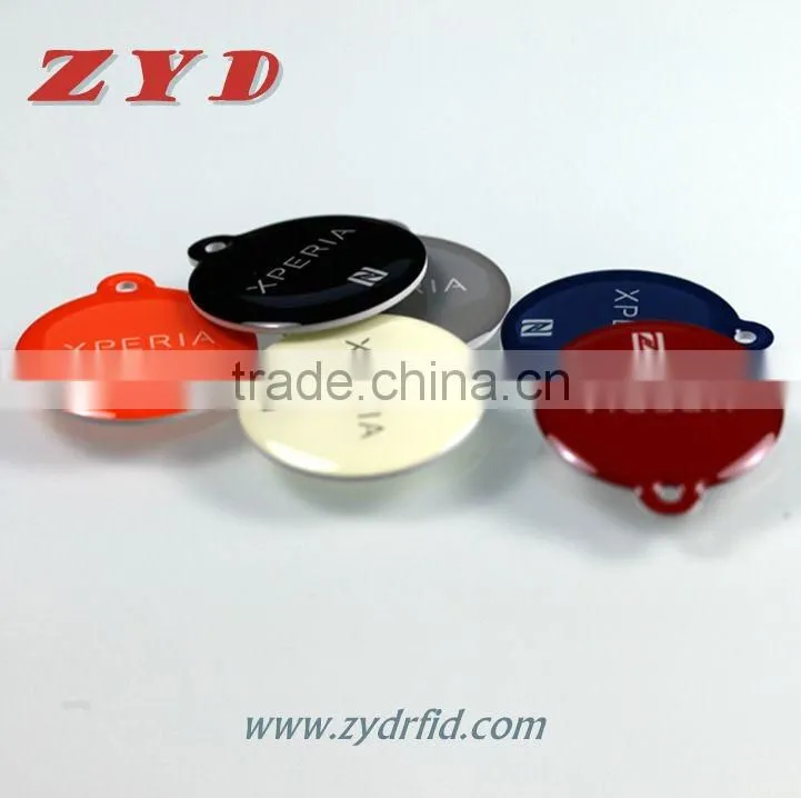 Cheap plastic PVC customized M1 small NFC tag