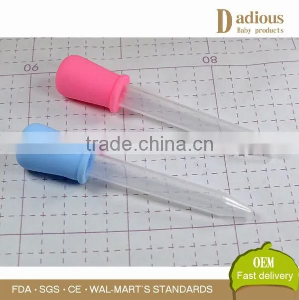 High Quality Silicone Baby Medicine Dropper Baby Medicine Feeding 5ml