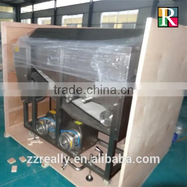 Electric heating type stainless steel 0-15m/min plastic basket washer