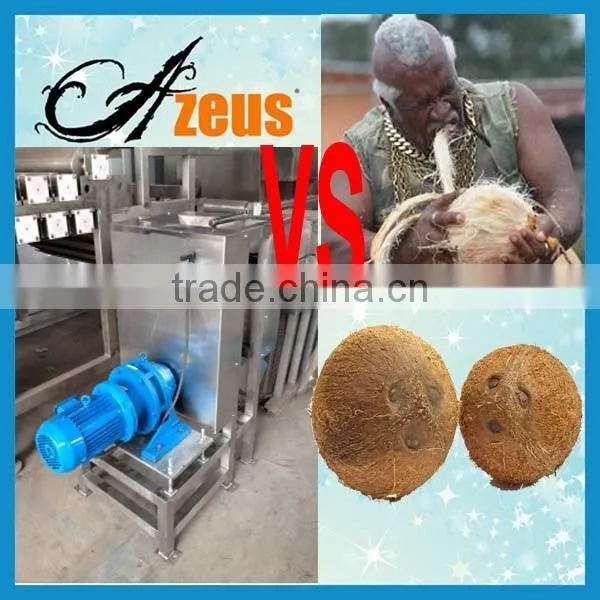 600pcs per hour electric green coconut trimming machine