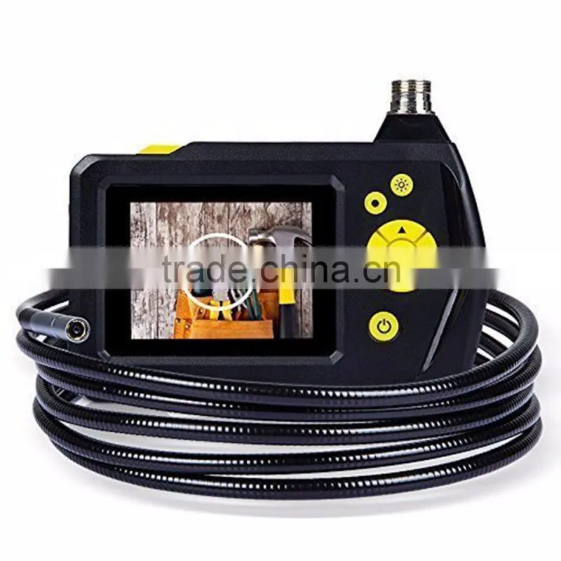 8.2mm Digital Waterproof Handheld Endoscope Digital Inspection Camera System 2.7 inch Screen Monitor and 1 Meter Cable
