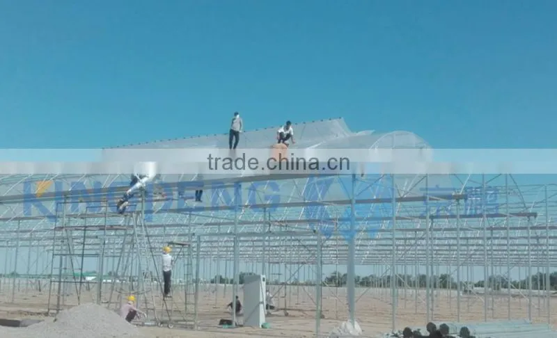 UV resistant plastic film greenhouse