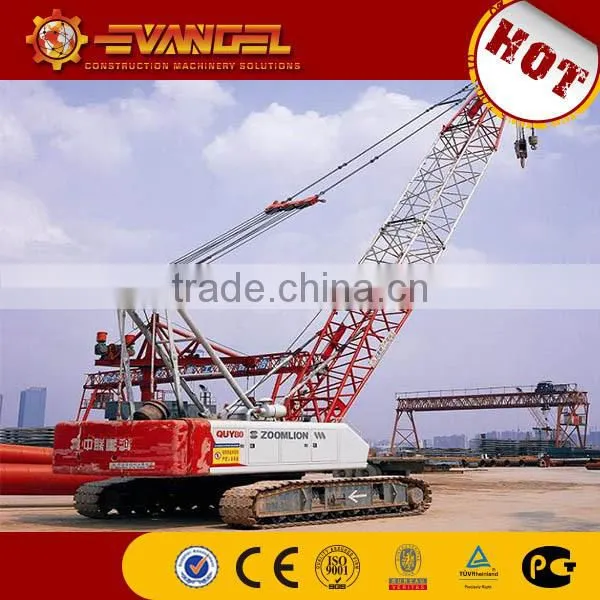 Zoomlion Telescopic Boom Crawler Crane for sale, 200 ton crawler crane