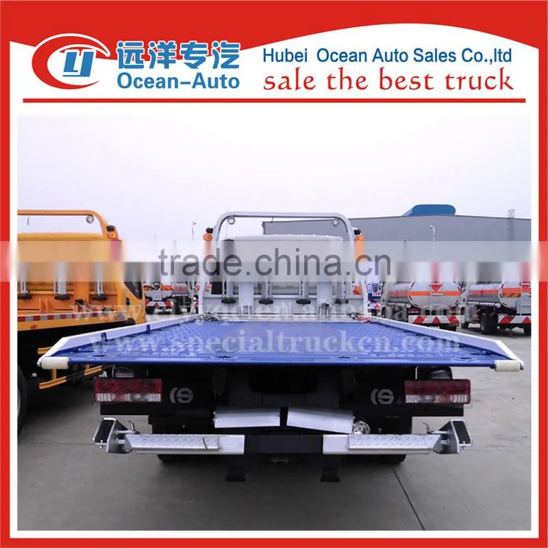 JAC 4X2 heavy duty truck 4TON road wrecker tow truck for sale