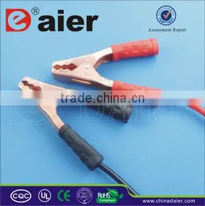 12V battery clips jumper leads with alligator clips