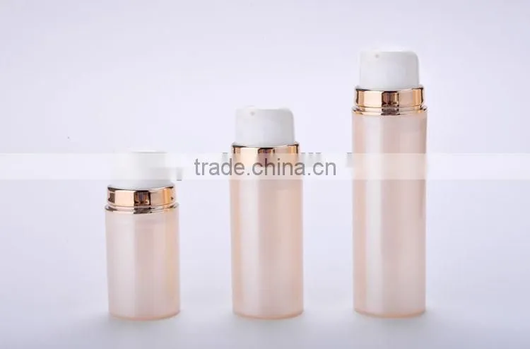 15/30/50ml plastic airless pump cosmetic bottle