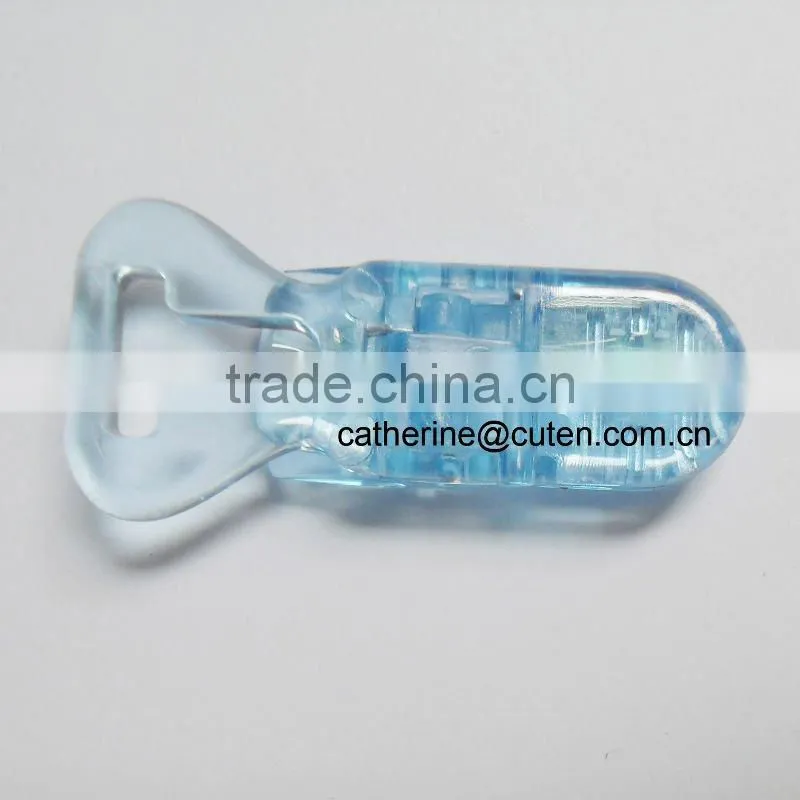OEM Small Plastic Napkin Clip for Baby's Safe Use