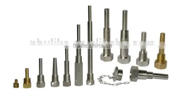 Lead Free Brass Thermowell,1/2" NPT/BSPT Connection