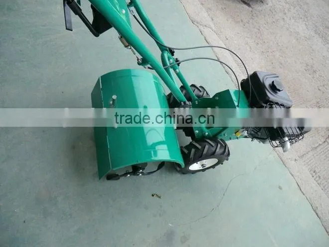 double handle tiller rotavator cultivator with 12V light