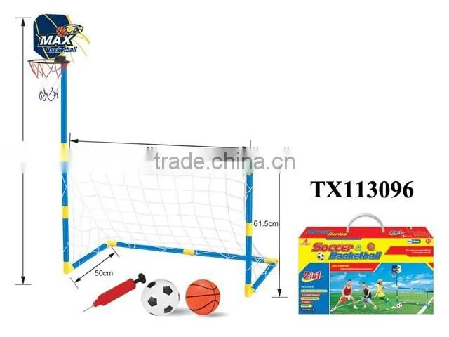 80CM Kid sport toys scoreboard soccer goal door football gate with 14CM ball