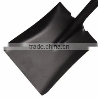 carbon steel farming shovel tools/garden tools with fiberglass handle